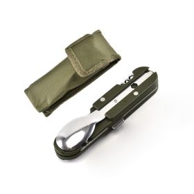 Multifunctional Outdoor Camping Detachable Folding Tableware (Type: Style B, Color: As pic show)