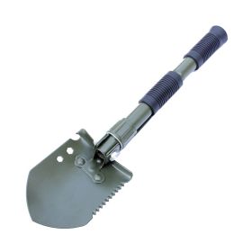 Multi-function Portable Outdoor Camping Folding Shovel (Type: Emergency Tools, Color: Green)